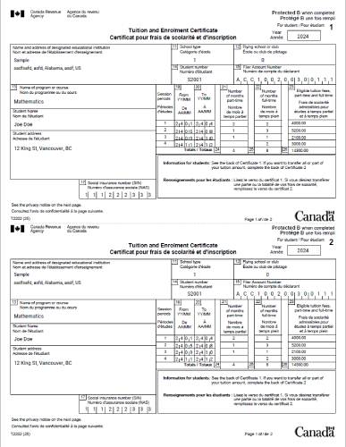 Tuition Tax Form Generation