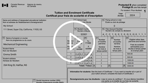 Tuition Tax Forms Demo Thumbnail